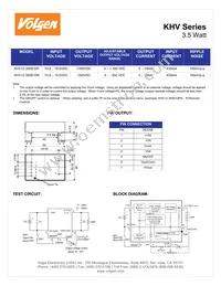KHV12-350S10P Datasheet Page 2