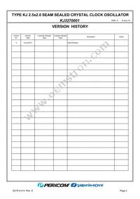 KJ3270001 Datasheet Page 2