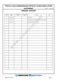 KJ3270004Z Datasheet Page 2