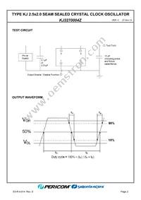 KJ3270004Z Datasheet Page 4