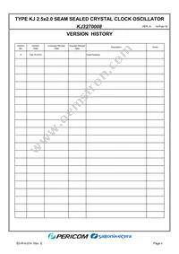 KJ3270008 Datasheet Page 2