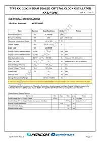 KK3270045 Datasheet Page 3