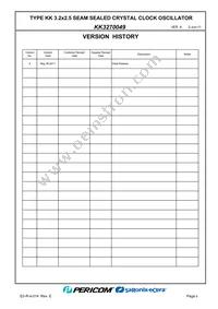 KK3270049 Datasheet Page 2