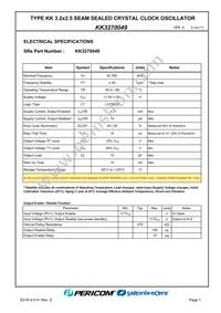 KK3270049 Datasheet Page 3