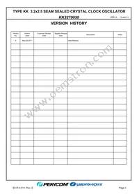 KK3270050 Datasheet Page 2