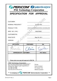 KK3270051 Datasheet Cover