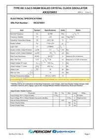 KK3270051 Datasheet Page 3