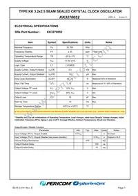 KK3270052 Datasheet Page 3