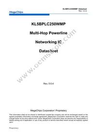 KL5BPLC250WMP Datasheet Cover