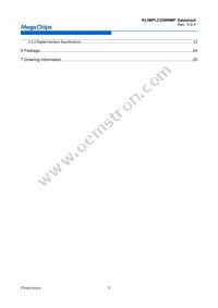 KL5BPLC250WMP Datasheet Page 4