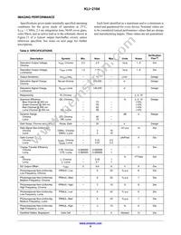 KLI-2104-DAA-ED-AA Datasheet Page 6