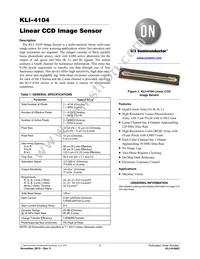 KLI-4104-RAA-CP-AA Datasheet Cover