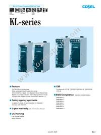 KLNA120F-48 Datasheet Cover