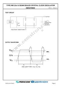 KM3270002 Datasheet Page 4