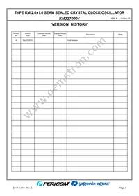 KM3270004 Datasheet Page 2