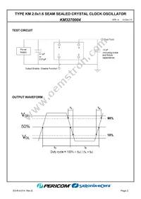 KM3270004 Datasheet Page 4