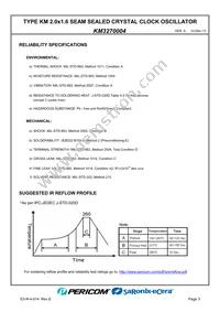 KM3270004 Datasheet Page 5