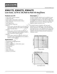 KM4170IS5TR3 Datasheet Cover