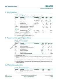 KMA199 Datasheet Page 8