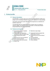 KMA199E Datasheet Cover