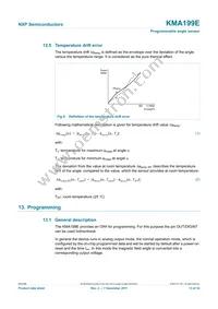 KMA199E Datasheet Page 13