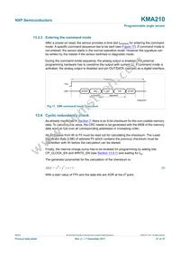 KMA210:115 Datasheet Page 21