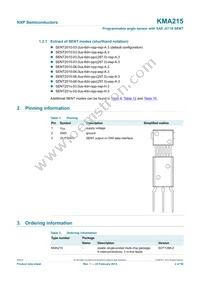 KMA215 Datasheet Page 2