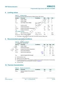 KMA215 Datasheet Page 19