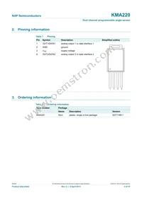 KMA220J Datasheet Page 2