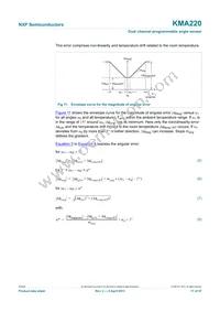 KMA220J Datasheet Page 17