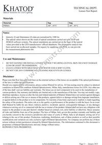 KMF1201M Datasheet Page 3