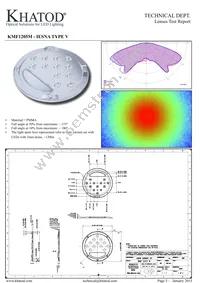 KMF1205M Datasheet Cover