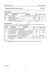 KMI15/1/V3PX Datasheet Page 3