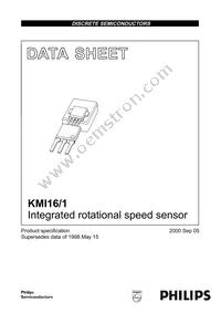 KMI16/1 Datasheet Cover