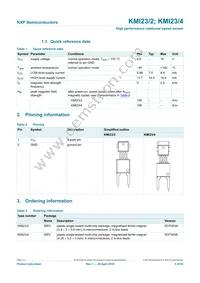 KMI23/4Z Datasheet Page 2