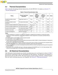 KMPC8241TVR166D Datasheet Page 13