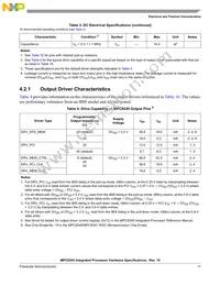 KMPC8245LZU350D Datasheet Page 11