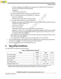 KMPC8280ZUUPEA Datasheet Page 7