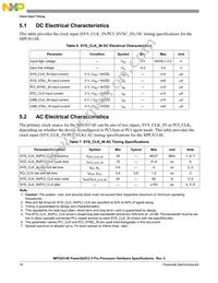 KMPC8314VRAGDA Datasheet Page 14