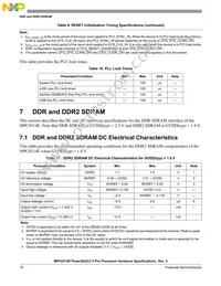 KMPC8314VRAGDA Datasheet Page 16