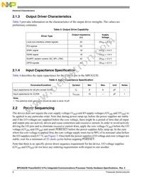 KMPC8323ZQAFDC Datasheet Page 8