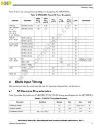 KMPC8343CZQAGDB Datasheet Page 11