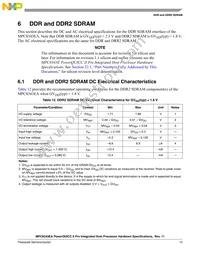 KMPC8343CZQAGDB Datasheet Page 15