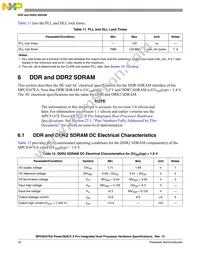 KMPC8347ZUAJDB Datasheet Page 16