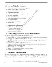 KMPC8379VRALG Datasheet Page 6