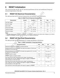 KMPC8379VRALG Datasheet Page 15