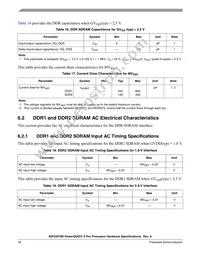 KMPC8379VRALG Datasheet Page 18