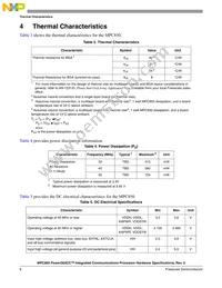 KMPC850DSLVR50BU Datasheet Page 8