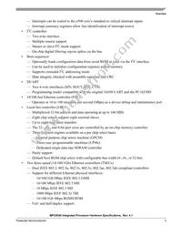 KMPC8540PX667LC Datasheet Page 5