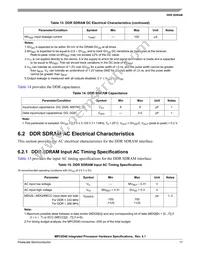 KMPC8540PX667LC Datasheet Page 17